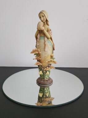 Enesco Karen Hahn Blooming Wild "Dawn" Woman Figurine